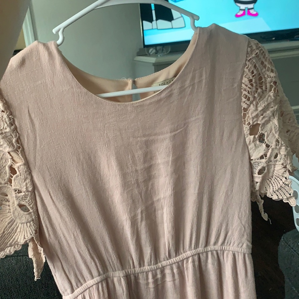 Light pink long dress! Polagram